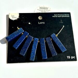 Lapis Beads to String a Necklace .